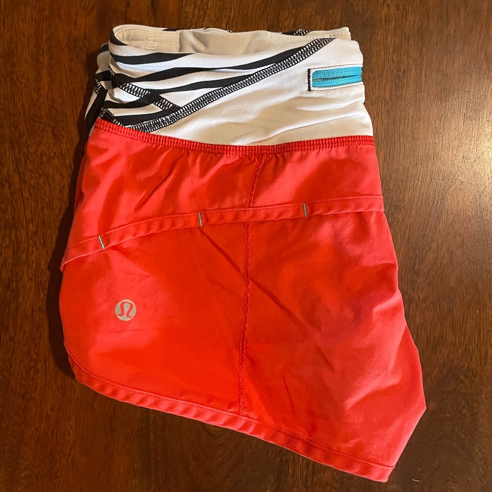 Lululemon Speed Up Shorts Sz 2